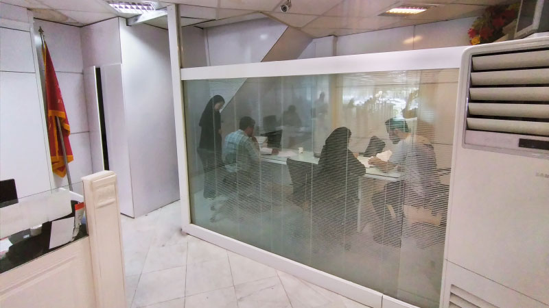 نمایی از اتاق جلسات اختصاصی درخشان حساب - 1401